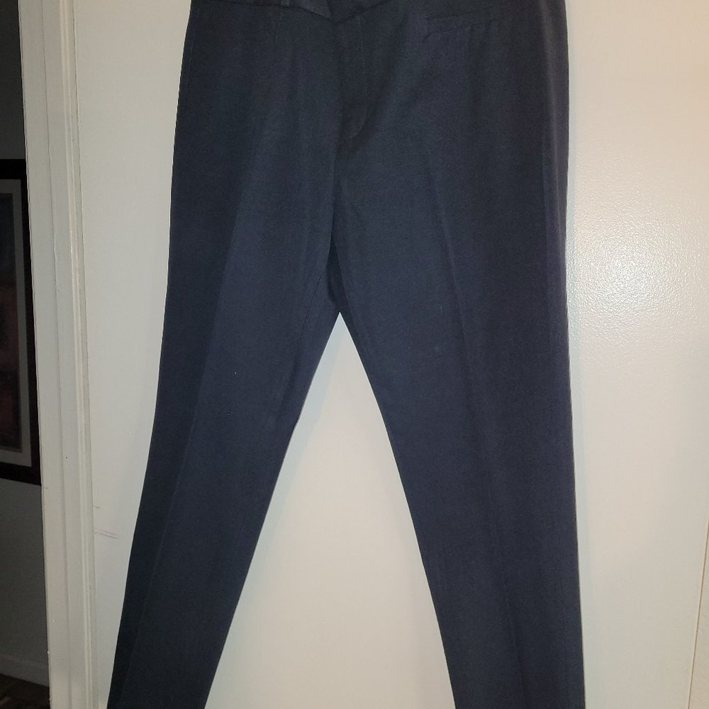 BANANA REPUBLIC Sloan Curvy Fit Pants, Navy, Size 10